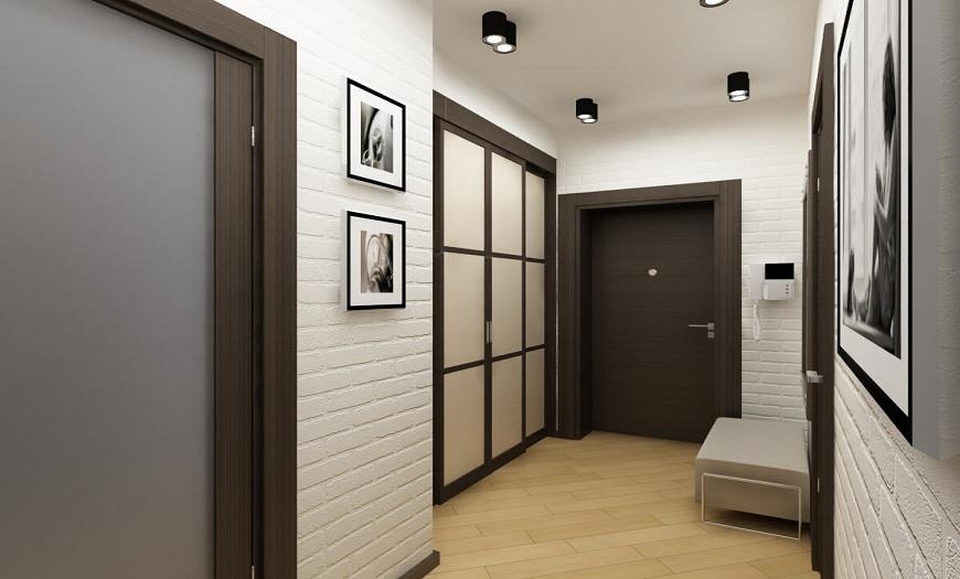 Дизайн прихожей в квартире 2021 - 100+ фото в современном стиле