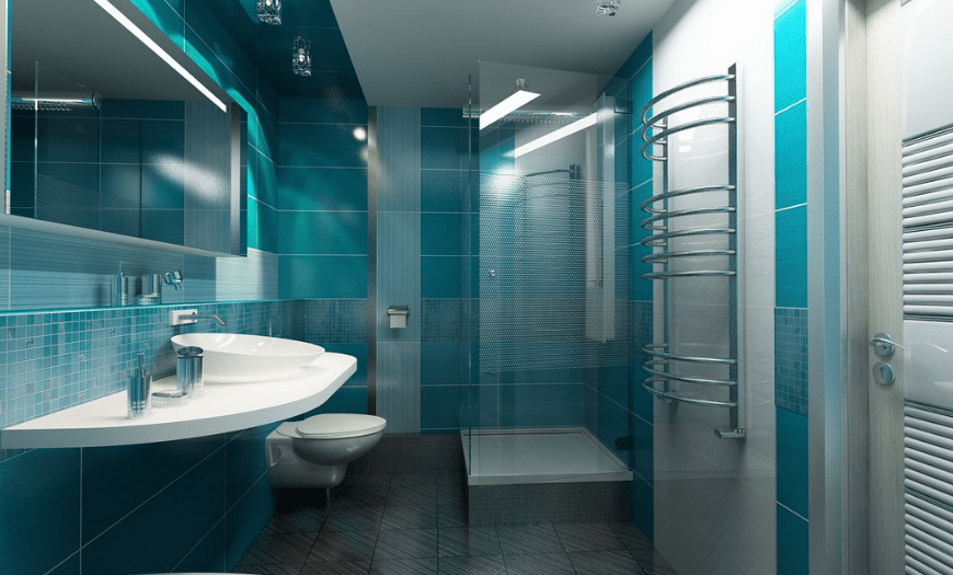 Ванная, совмещенная с туалетом (200 фото): интерьер комнаты, планировка и дизайн