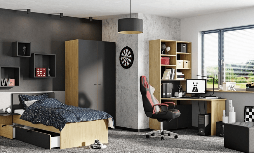 Дизайн комнаты для подростка: 180+ фото современных интерьеров [2023]
