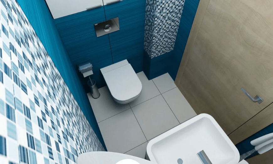 Дизайн туалета 2 кв.м