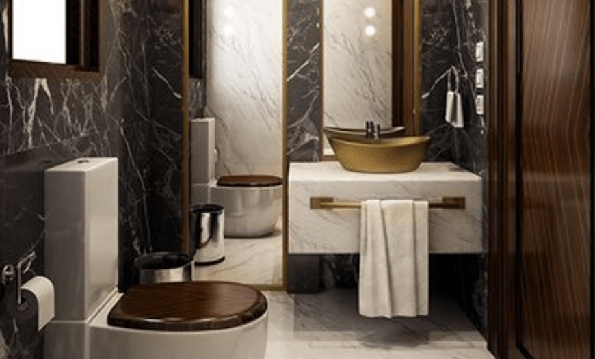 Дизайн туалета (2022) - 150 фото лучших интерьеров санузла