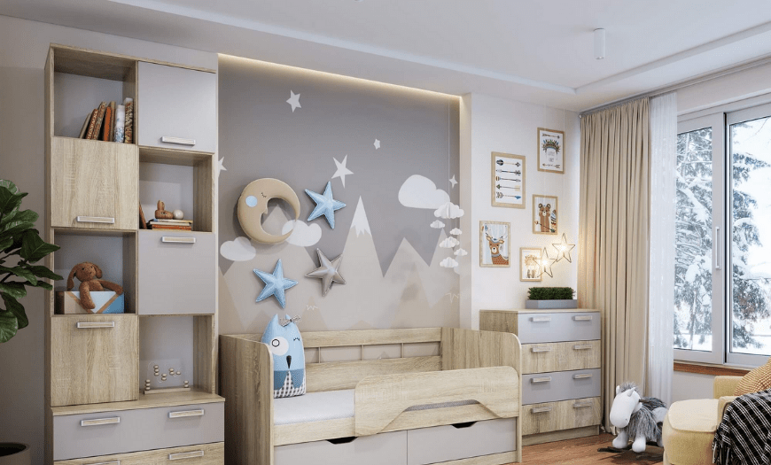 Дизайн детских комнат для мальчика