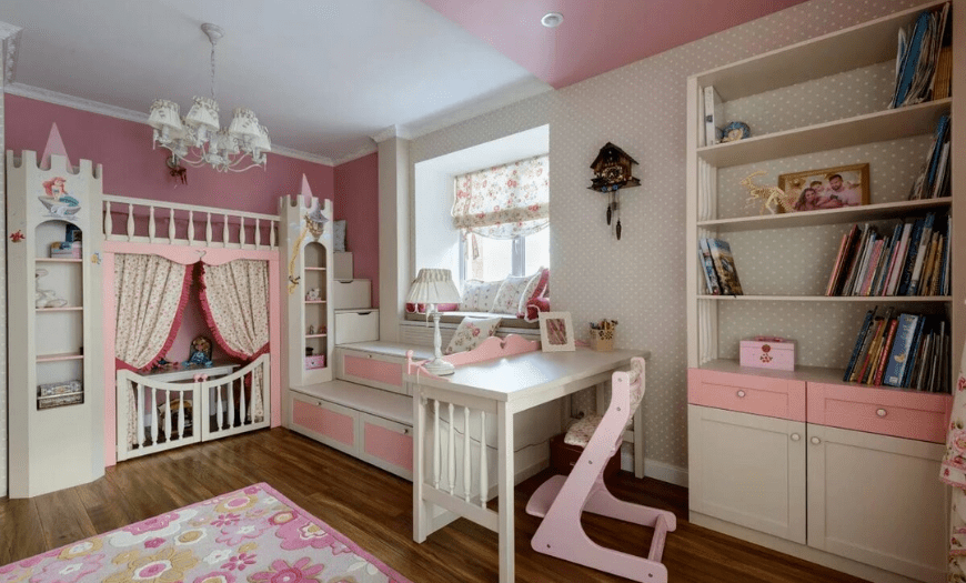 Дизайн детской комнаты девочки 3 года
