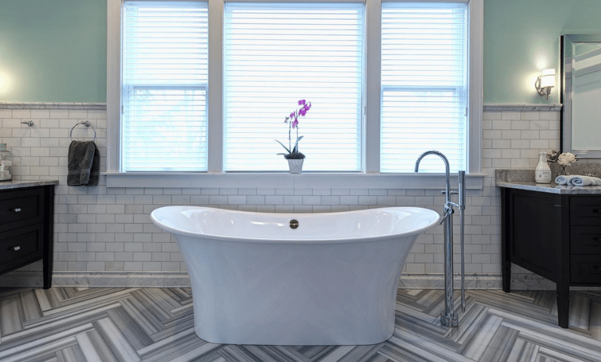 Плитка в ванной комнате (130 фото): дизайн, лучшие идеи отделки