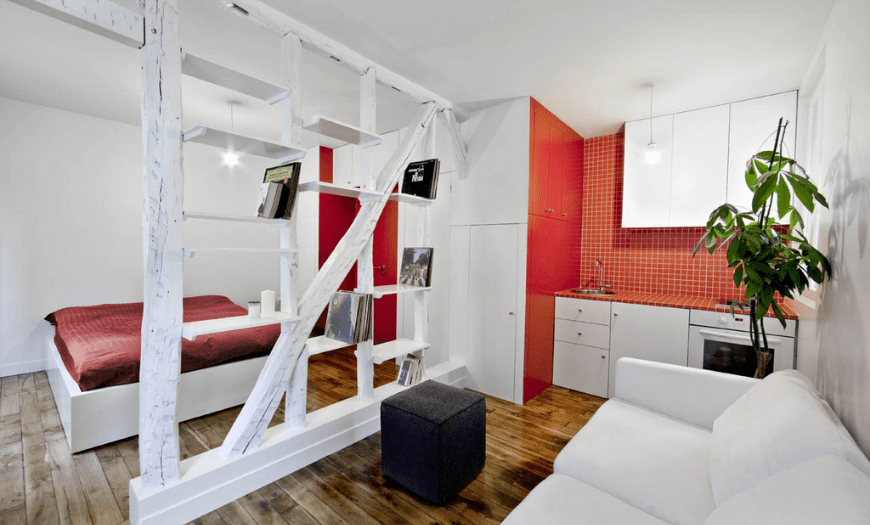Идеи зонирования комнаты (200 фото): 25 современных способов разделить пространство на две зоны