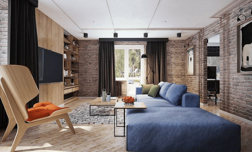 Дизайн зала в квартире и доме (220 фото): 25 лучших идей интерьера