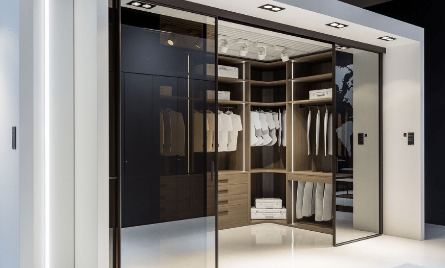 Дизайн гардеробной комнаты: 300+ фото идей (2022)