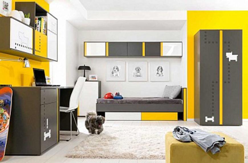 Дизайн детской комнаты для мальчика-подростка - идеи, цвета, стили