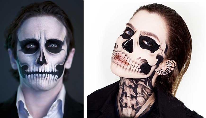 Лучшие примеры макияжа на Хэллоуин