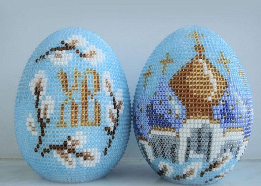 Способы и идеи украшения пасхальных яиц